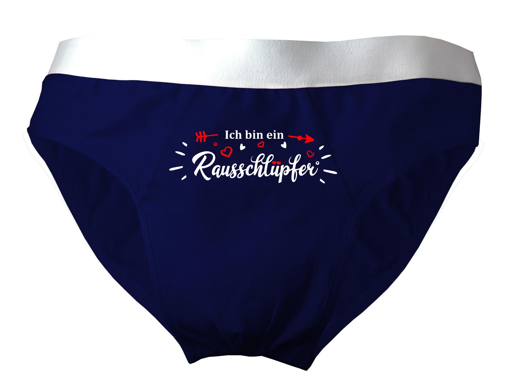 Herren Slip Bedruckt Mit Rausschlüpfer von KleinerFratzStore