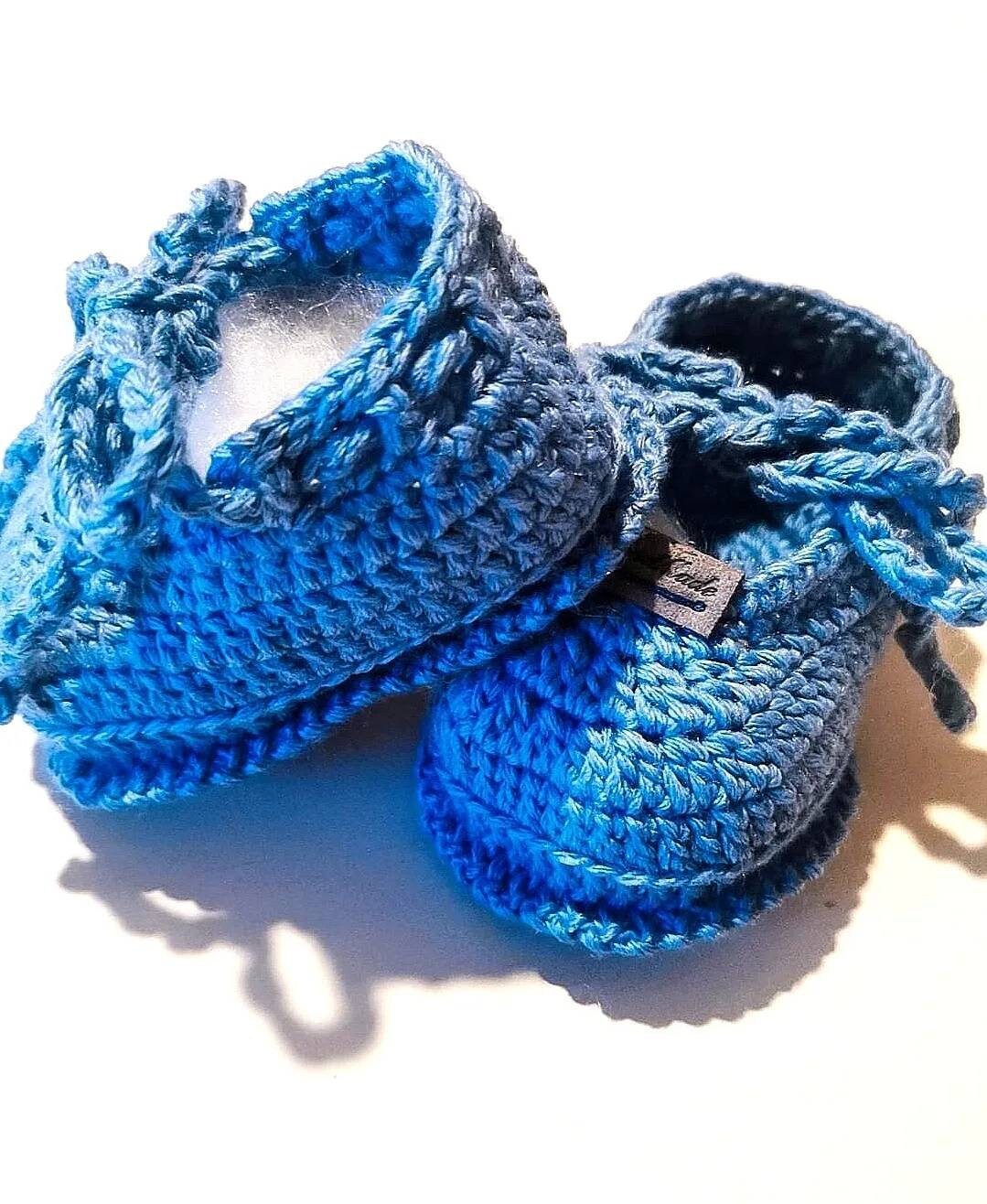 Gehäkelte Babyhalbschuhversandkostenfrei Gehäkelte Babyhalbschuhversandkostenfrei von KleinerSchuh