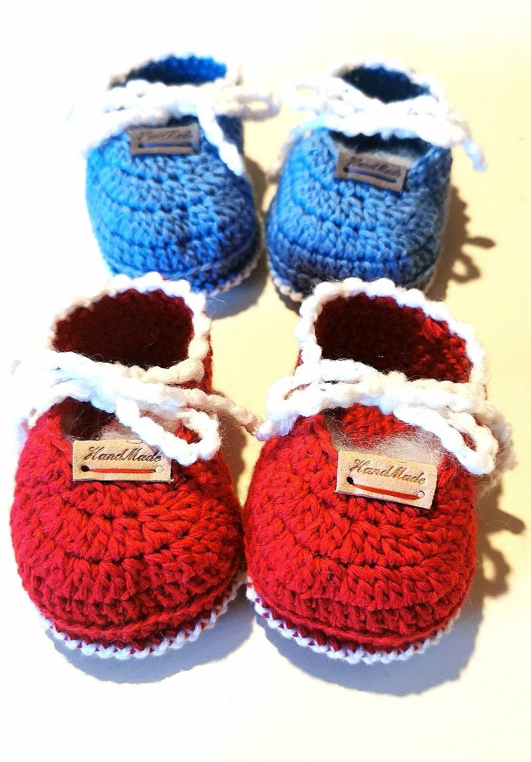 Gehäkelte Babyschuheversandkostenfrei Gehäkelte Babyschuheversandkostenfrei von KleinerSchuh