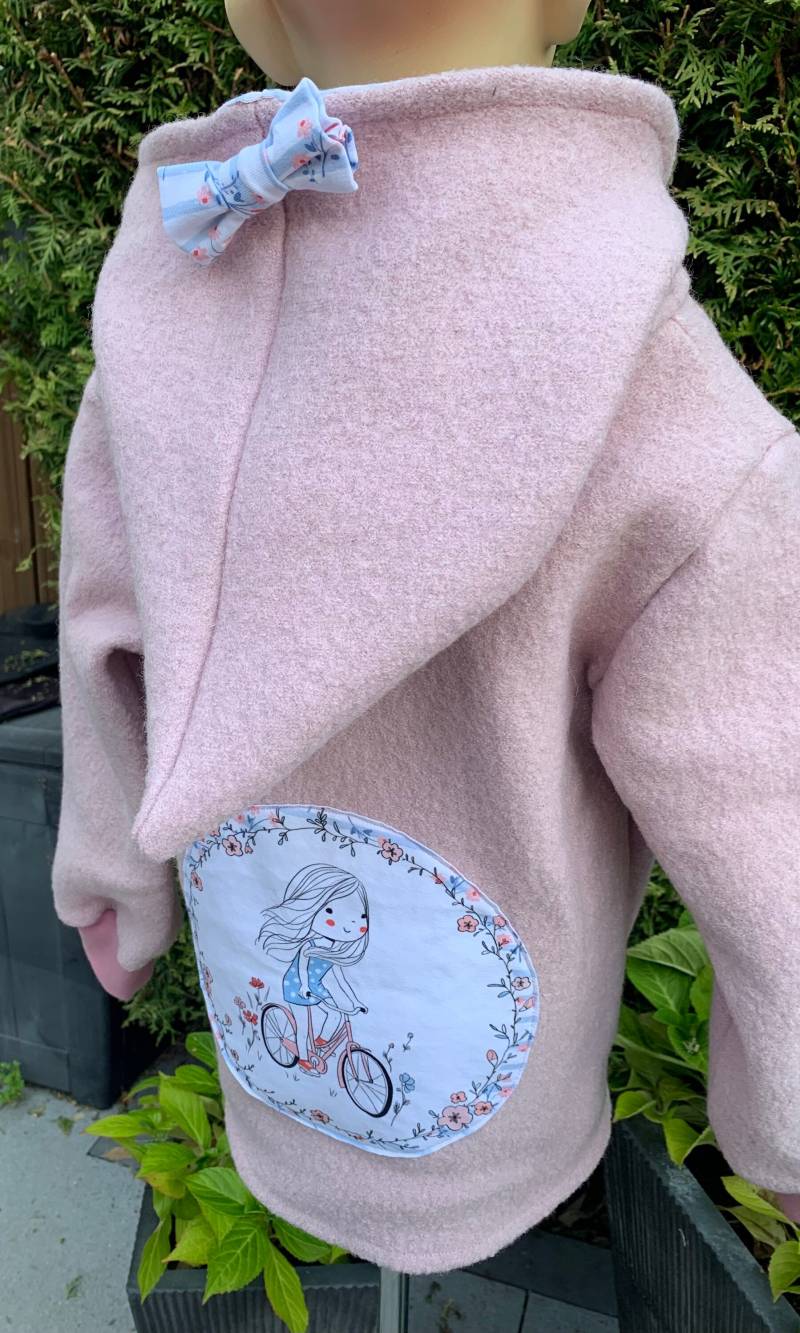 Einzelstück Walkjacke Größe 110 von KleinerStoffzwerg