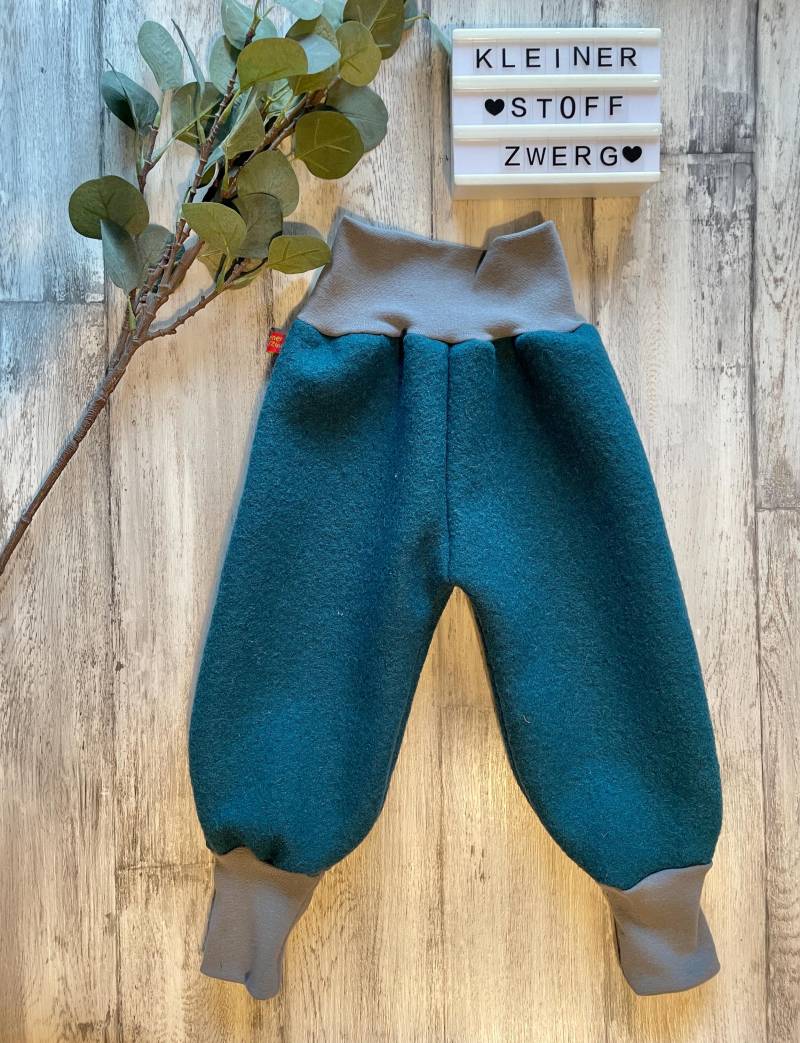 Walkhose Für Kinder Petroleum von KleinerStoffzwerg