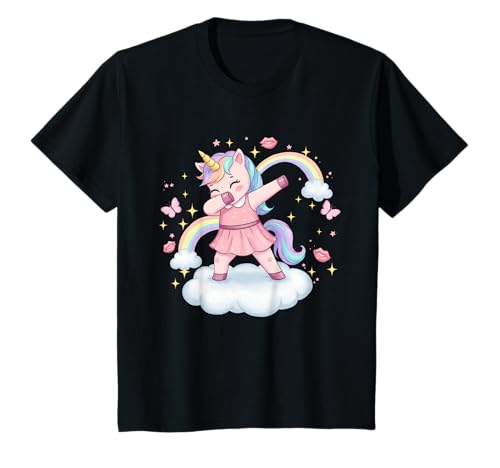 Kinder Einhorn -Tanz -T -Shirt für Mädchen entzückend Kinder Design T-Shirt Kinder Einhorn -Tanz -T -Shirt für Mädchen entzückend Kinder Design T-Shirt von Kleines schmutziges süßes Design