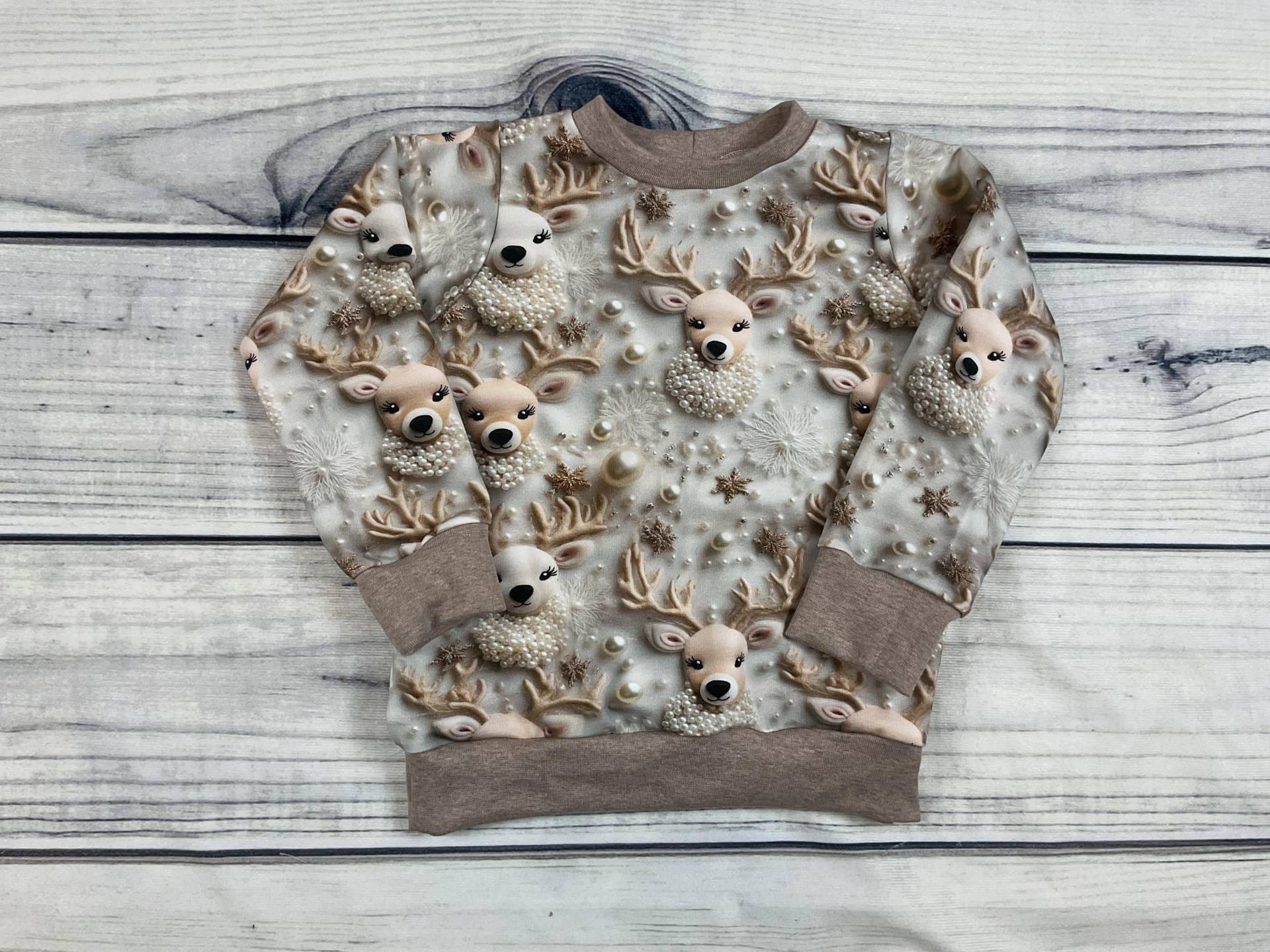 Sofortkauf Weihnachts-Pulli Gr. 92 von KleinesIch