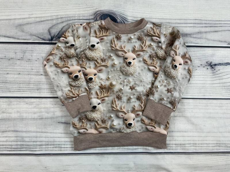 Sofortkauf Weihnachts-Pulli Gr. 92 von KleinesIch