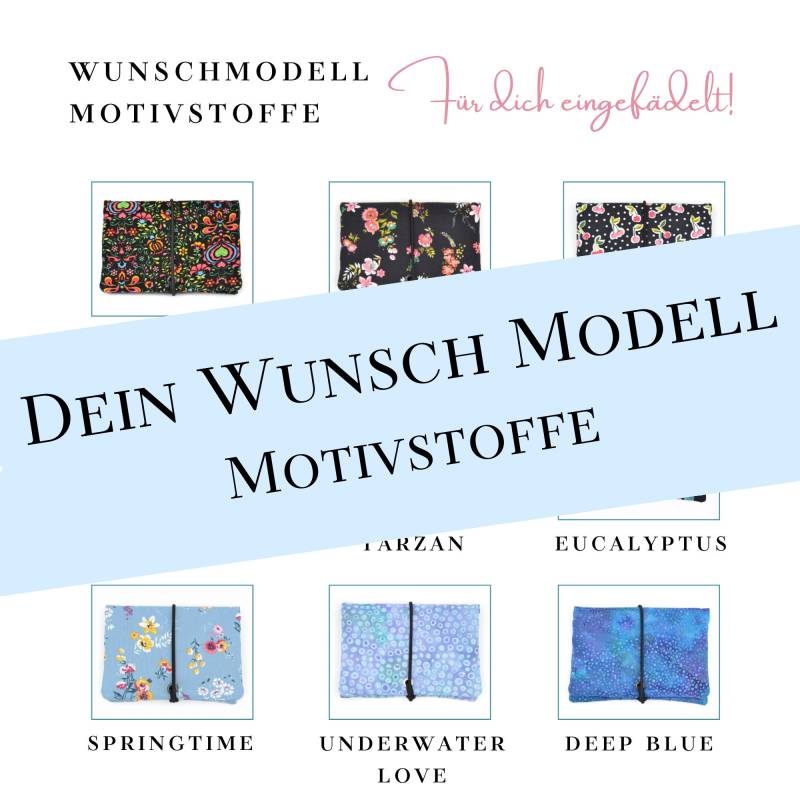Dein Tabakbeutel Wunschmodell Auf Bestellung Motivstoffe/9 Modelle Zur Auswahl Produktion Bestellung von KleinesMau