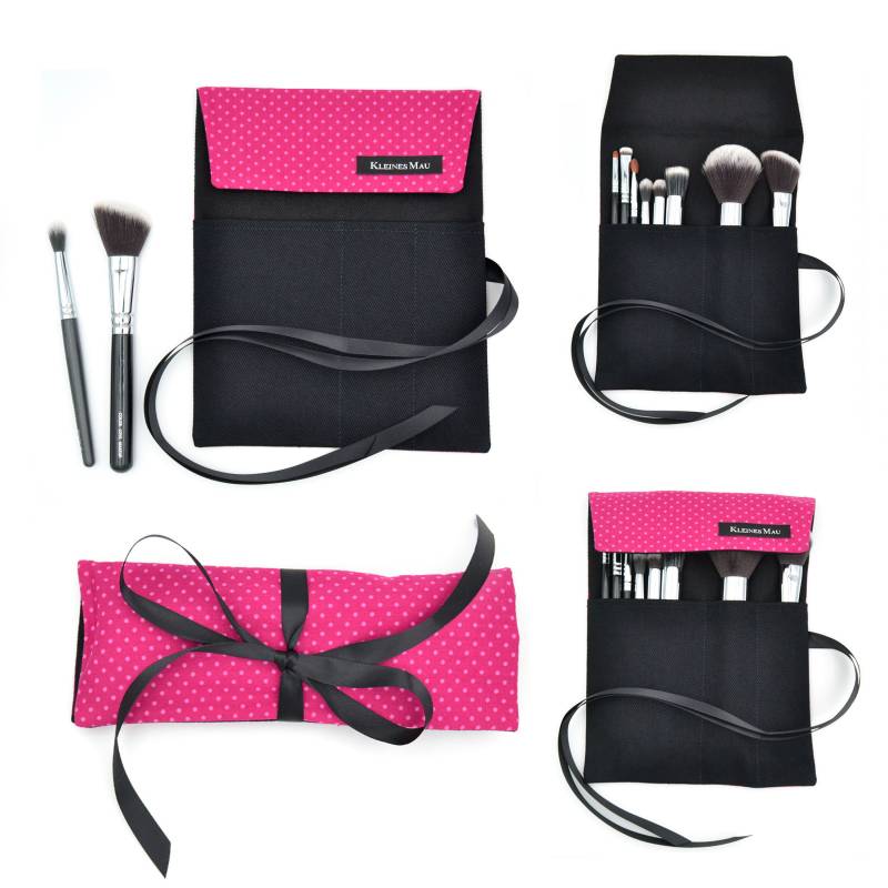 Makeup Pinseltasche "Pop It" | Aufbewahrung Für Kosmetikpinsel Schminkpinsel Tasche Reisen von KleinesMauDE