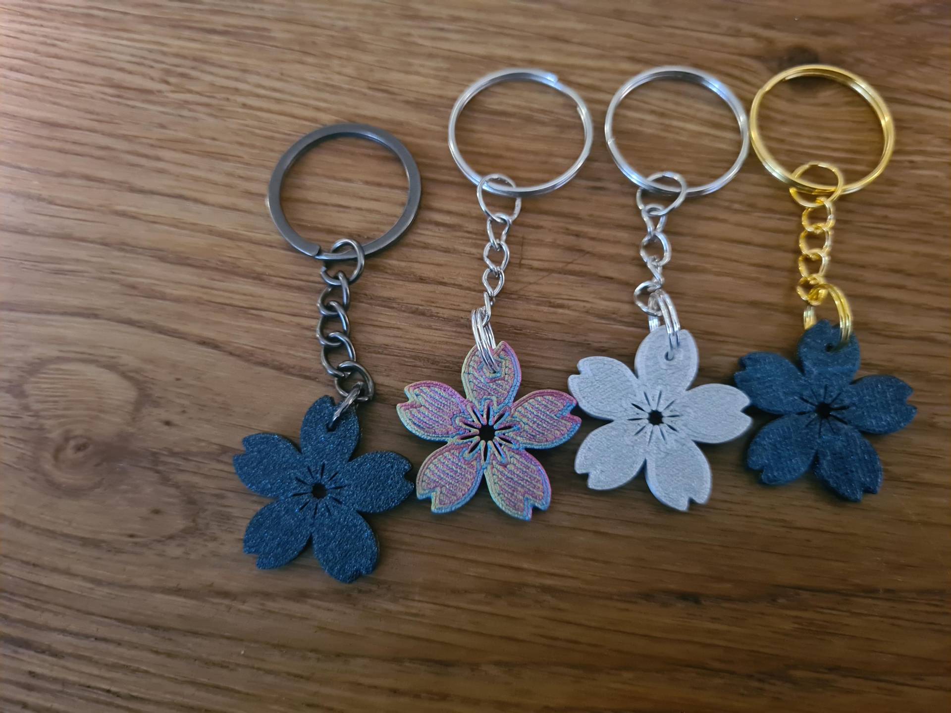 Schlüsselanhänger Sakura Blüte/Keychain Schlüsselanhänger Sakura Blüte/Keychain von KleinesVonAnni