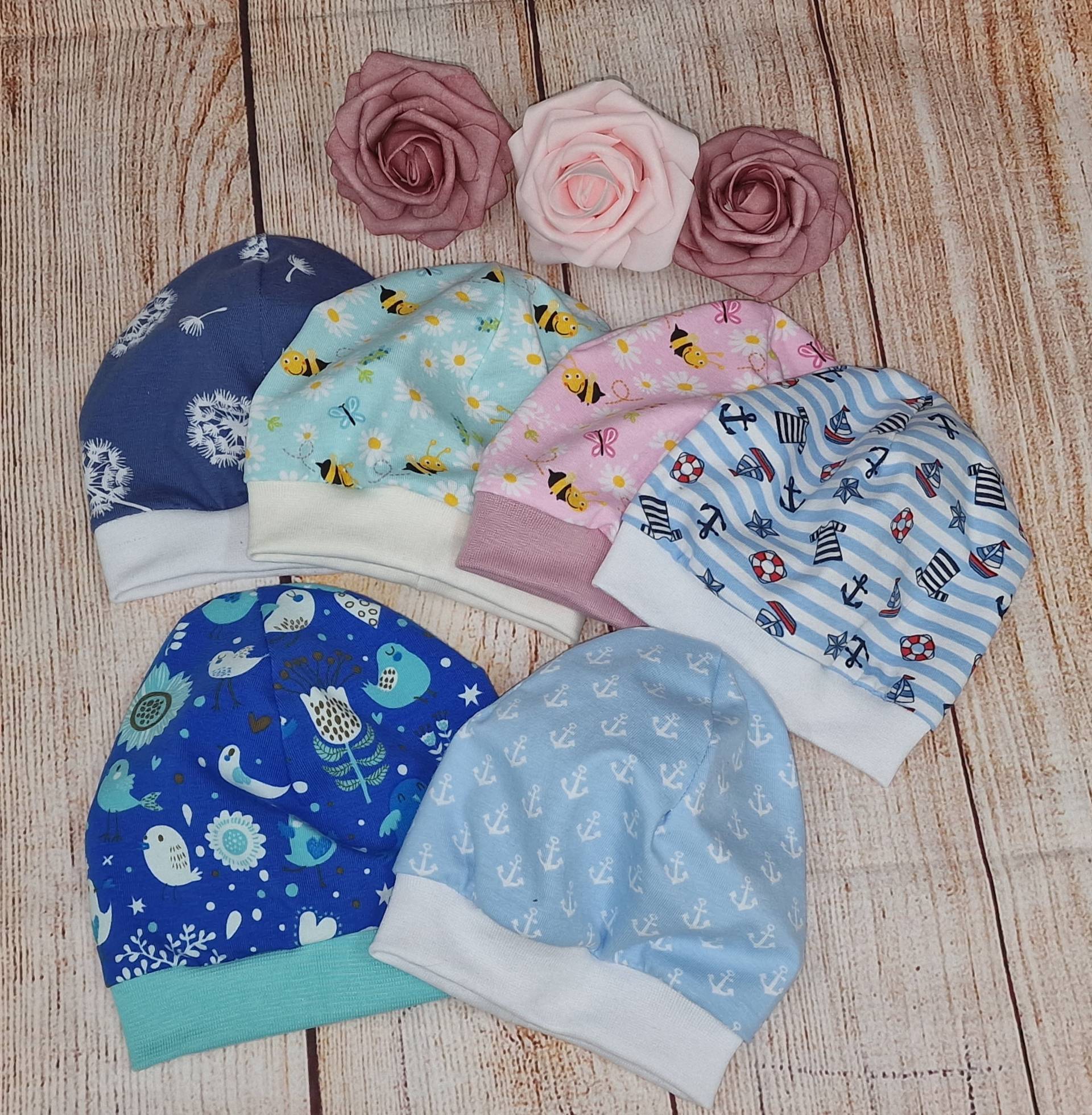Mütze Mit Bündchen Beanie Junge Mädchen Auf Wunsch Mütze Mit Bündchen Beanie Junge Mädchen Auf Wunsch von KleinesWoelfchen0207