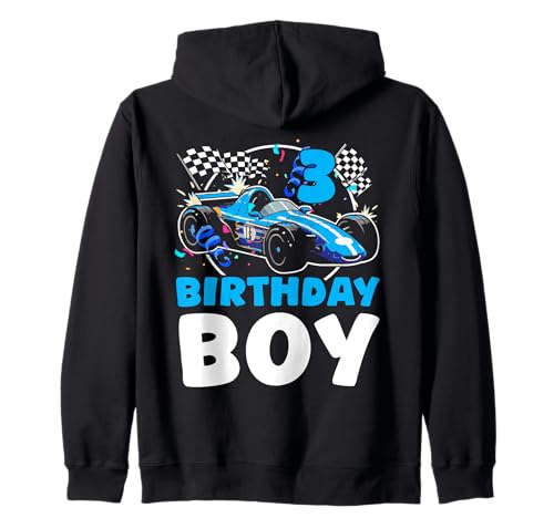 3. Geburtstag Junge Rennwagen Thema Kleinkind Jungen Kinder Kapuzenjacke 3. Geburtstag Junge Rennwagen Thema Kleinkind Jungen Kinder Kapuzenjacke von Kleinkind Racing Geburtstag Feier Auto 3 Jahre
