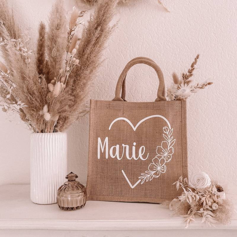 Jute Tasche Klein Personalisierbar Jute Tasche Klein Personalisierbar von Kleinkramliebe