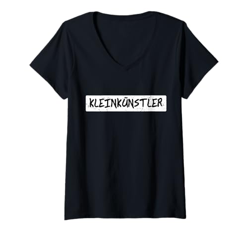 Damen Kleinkünstler Musiker Künstler Zauberer Theater Kleinkunst T-Shirt mit V-Ausschnitt Damen Kleinkünstler Musiker Künstler Zauberer Theater Kleinkunst T-Shirt mit V-Ausschnitt von Kleinkunst und Kleinkünstler Geschenke