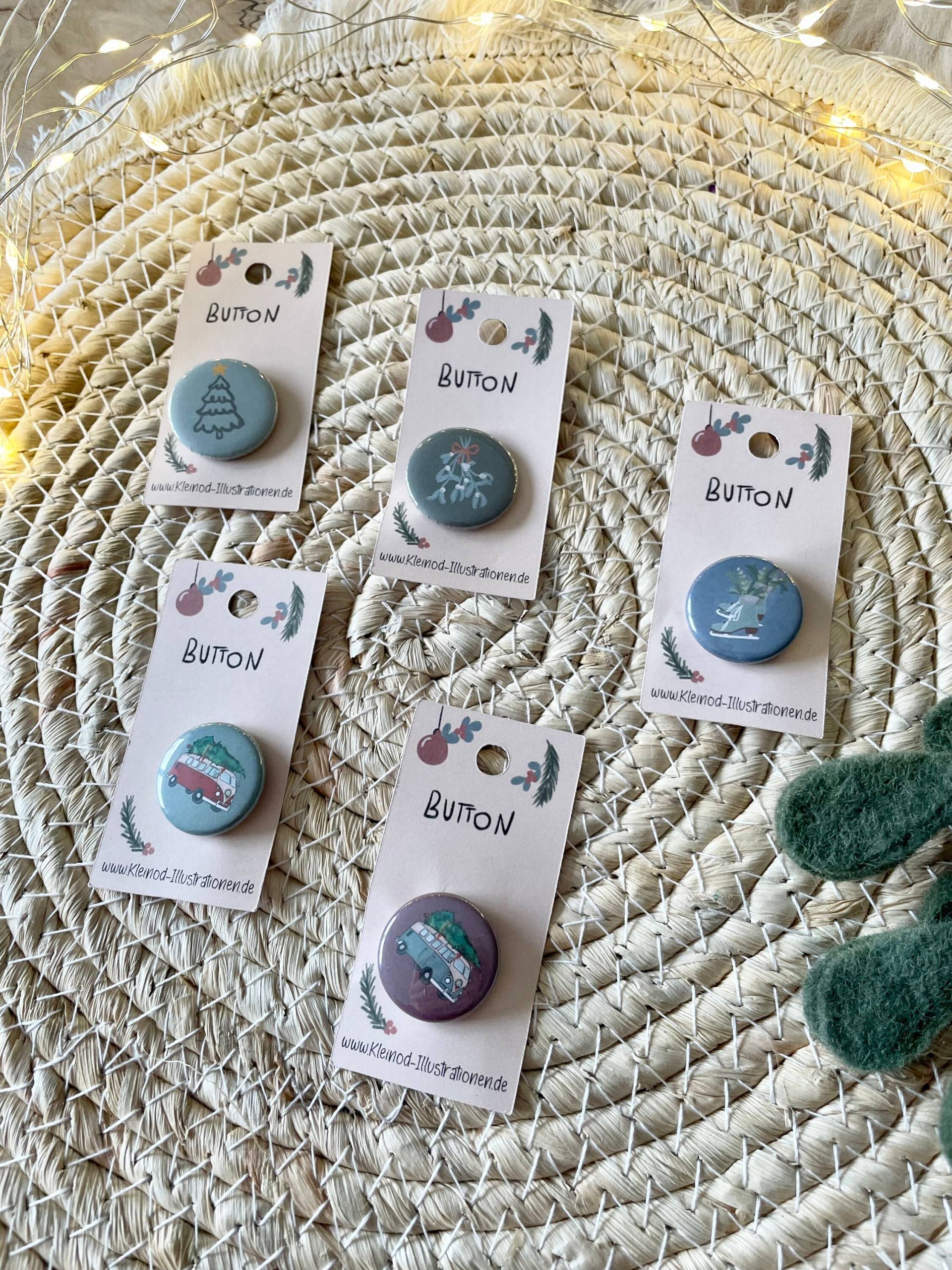 Buttons Weihnchtsmotive Buttons Weihnchtsmotive von KleinodIllustration