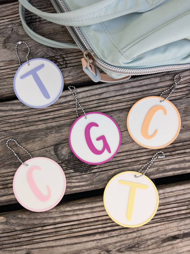 Runder Schlüsselanhänger Personalisierbar Taschenanhänger Zur Einschulung - Geschenk Zum Schulstart Monogram Initialen Kletti Klettpatch Runder Schlüsselanhänger Personalisierbar Taschenanhänger Zur Einschulung - Geschenk Zum Schulstart Monogram Initialen Kletti Klettpatch von KleinstigkeitenDE