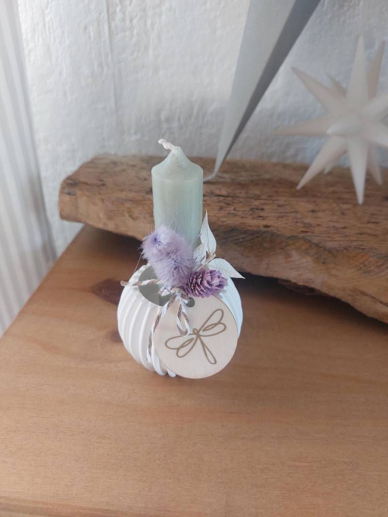Geschenkset | Erzieherin Lehrerin |Abschiedsgeschenk Danke Kerzenhalter 2In1 von KleinundfeinShop