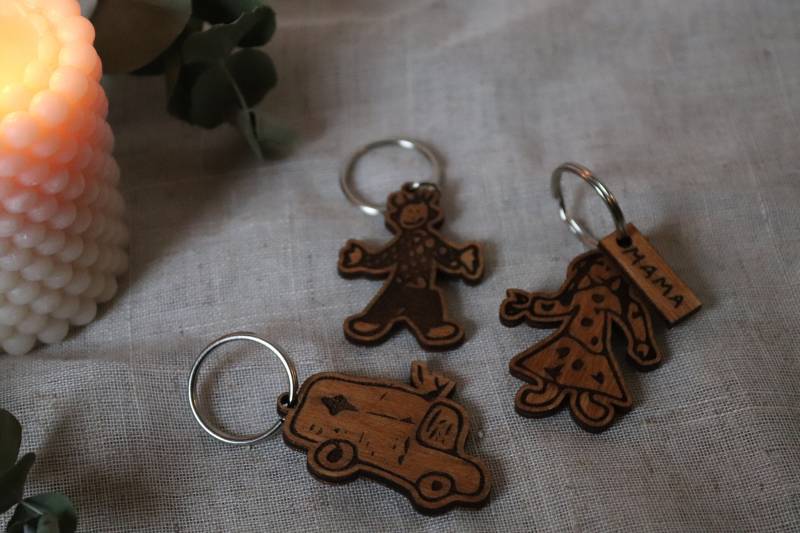 Schlüsselanhänger Kinderzeichnung, Personalisiertes Geschenk Eltern, Oma Opa Familie, Erinnerung Andenken, Persönlich Besonders Einzigartig Schlüsselanhänger Kinderzeichnung, Personalisiertes Geschenk Eltern, Oma Opa Familie, Erinnerung Andenken, Persönlich Besonders Einzigartig von Kleinzigkeiten