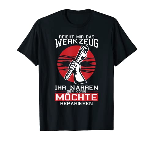 Herren Klempner Handwerker Spengler Beruf T-Shirt Herren Klempner Handwerker Spengler Beruf T-Shirt von Klempner Blechner Designs