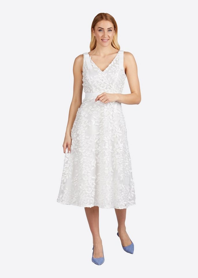 Kleo A-Linien-Kleid (1-tlg) edle 3D Spitze von Kleo