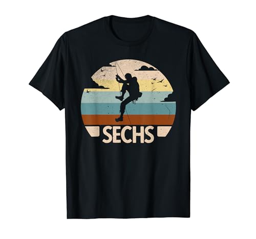 Kletterer Bouldern 6 Jahre Jungen 6 Geburtstag Klettern T-Shirt Kletterer Bouldern 6 Jahre Jungen 6 Geburtstag Klettern T-Shirt von Kletter Geschenke Geburtstagsshirt Jungen Mädchen