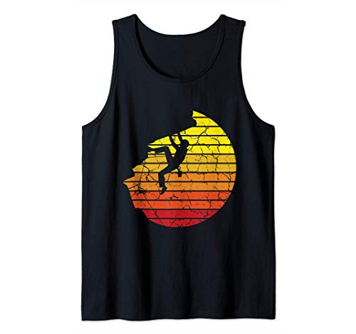 Männer Bouldern Felsklettern Klettern Retro Kletterer Tank Top Männer Bouldern Felsklettern Klettern Retro Kletterer Tank Top von Kletterfelsen Klettern Kletterer Retro