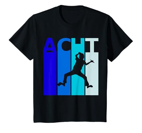 Kinder Achter 8 Geburtstag Bouldern Kletterer Climbing Kletterhalle T-Shirt von Klettern Bouldering Outfit lustig Spruch Design