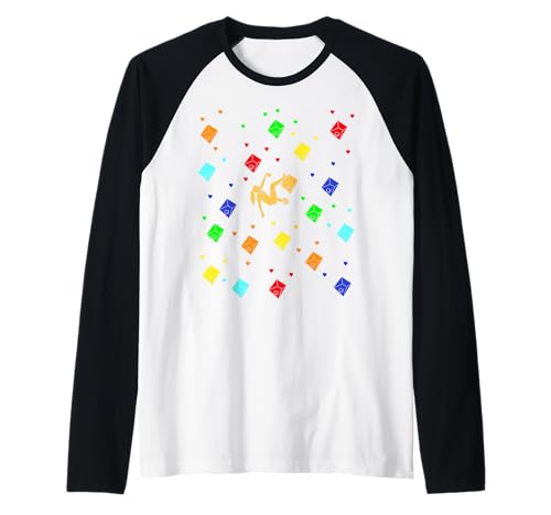 Klettern Bouldern Bergsteigen Klettererin Frauen Kletterer Raglan Klettern Bouldern Bergsteigen Klettererin Frauen Kletterer Raglan von Klettern Sport Freizeit Ausrüstung Geschenke Shirt