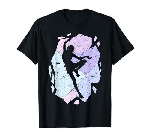 Klettern Kletterer Bergsteigen Bouldern Mädchen Kletter T-Shirt von Klettersport & Boulder Geschenke