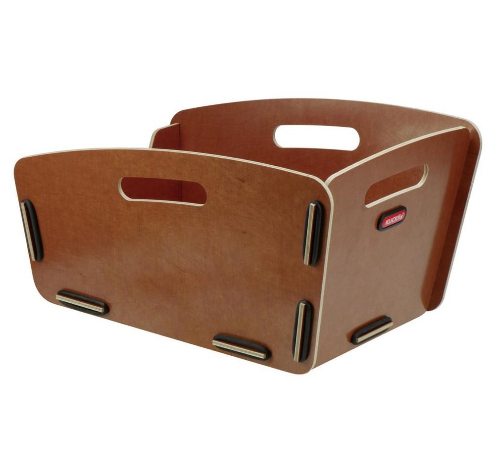KlickFix Fahrradkorb KLICKfix Radkiste 2 KorKlip Natura 41x28x23 cm von KlickFix
