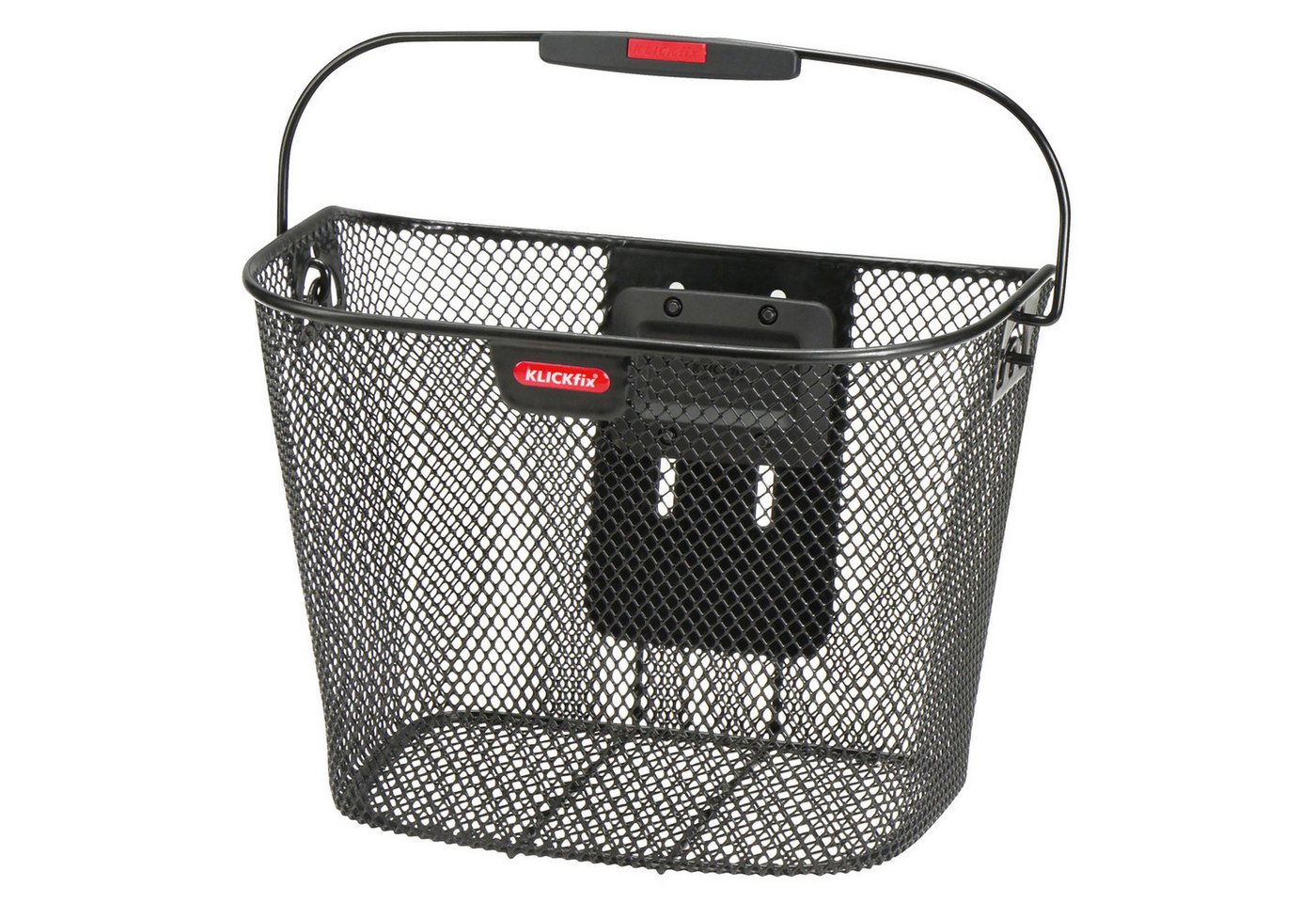 KlickFix Fahrradkorb KLICKfix Uni Fahrradkorb schwarz  Lenkerkorb 16 L, feinmaschig von KlickFix