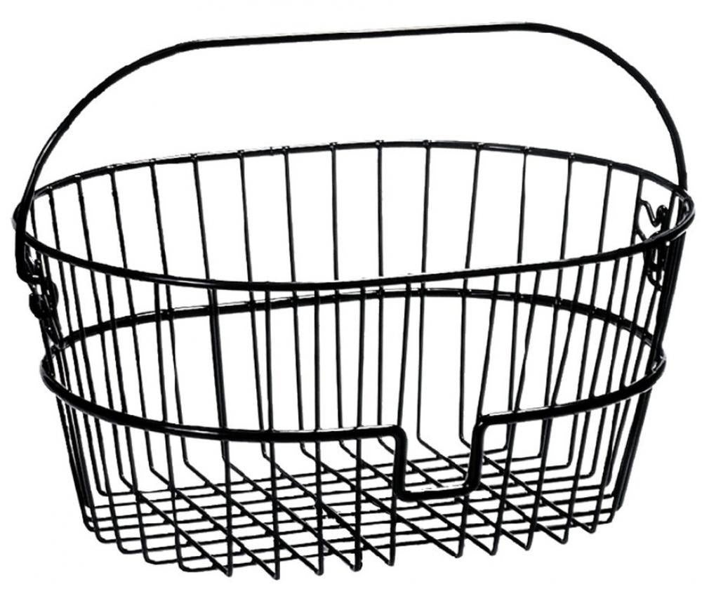 KlickFix Fahrradkorb KLICKfix Vorderradkorb Standard schwarz 30x41x19 cm von KlickFix