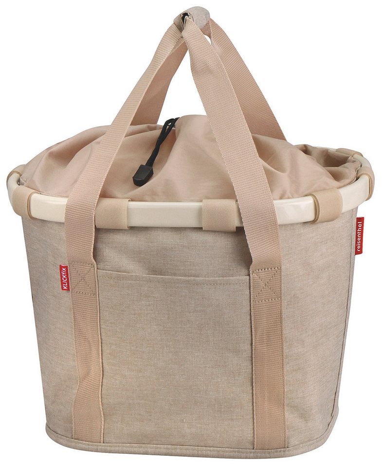 KlickFix Fahrradkorb Reisenthel Bike Basked Twist Coffee 0303TC von KlickFix