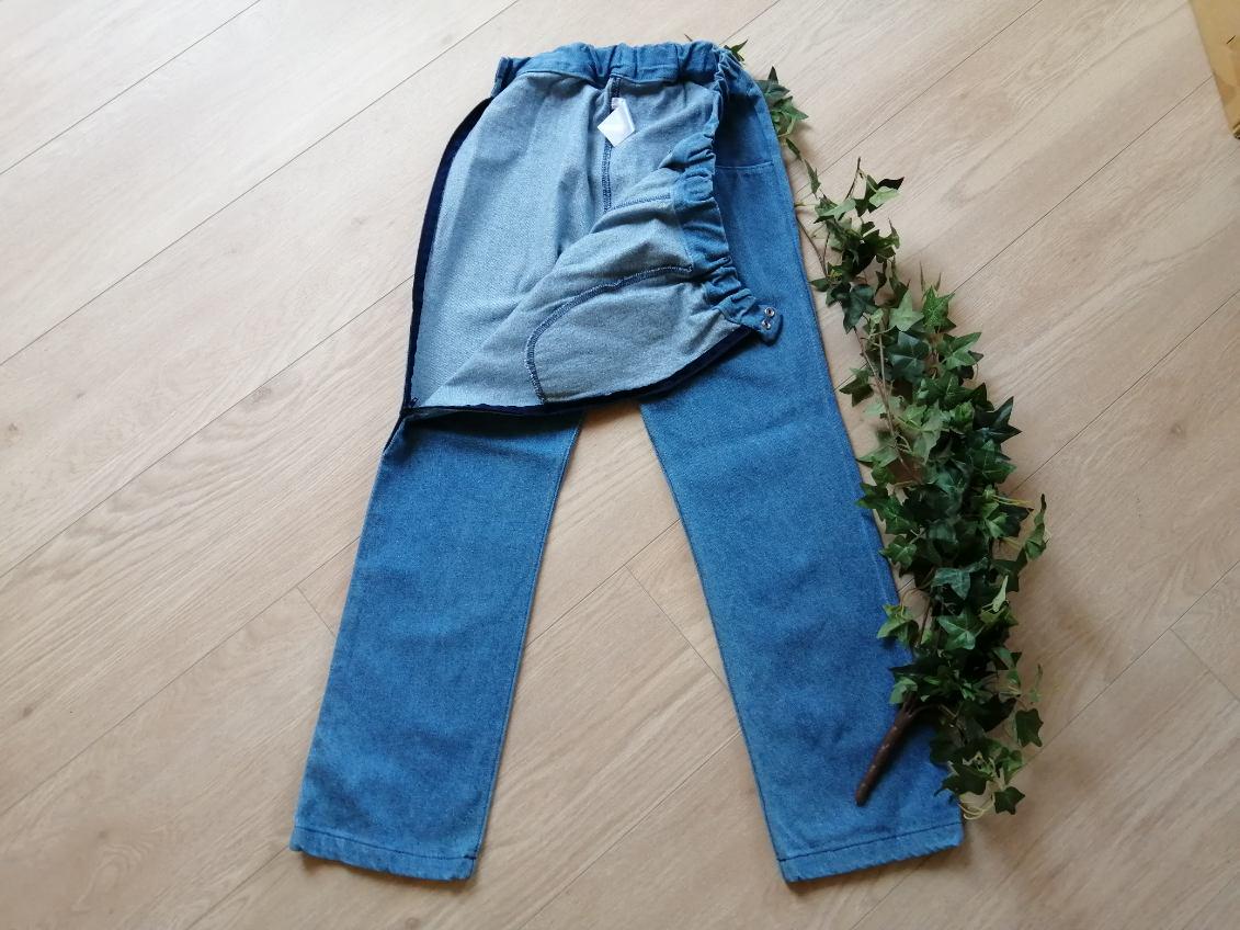 Jeanshose, Seitlicher Reißverschluss, Kinderjeans, Kinderhose, Rollihose, Rollstuhlhose, Größe 146, Artikel-Nr. 028 Jeanshose, Seitlicher Reißverschluss, Kinderjeans, Kinderhose, Rollihose, Rollstuhlhose, Größe 146, Artikel-Nr. 028 von KlingKinderkleidung