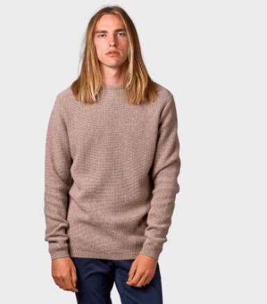 Klitmøller Collective Lammwolle-Strickpullover - Frede Knit - mulesingfrei von Klitmøller Collective