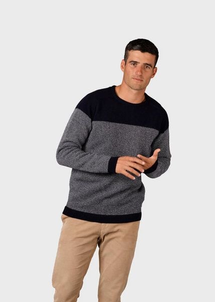 Klitmøller Collective Lammwolle-Strickpullover - Halfdan Knit - aus mulesingfreier Lammwolle von Klitmøller Collective