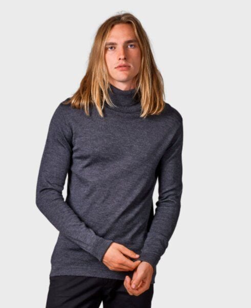 Klitmøller Collective Merino-Rollkragenpullover - Anders Knit - mulesingfrei von Klitmøller Collective