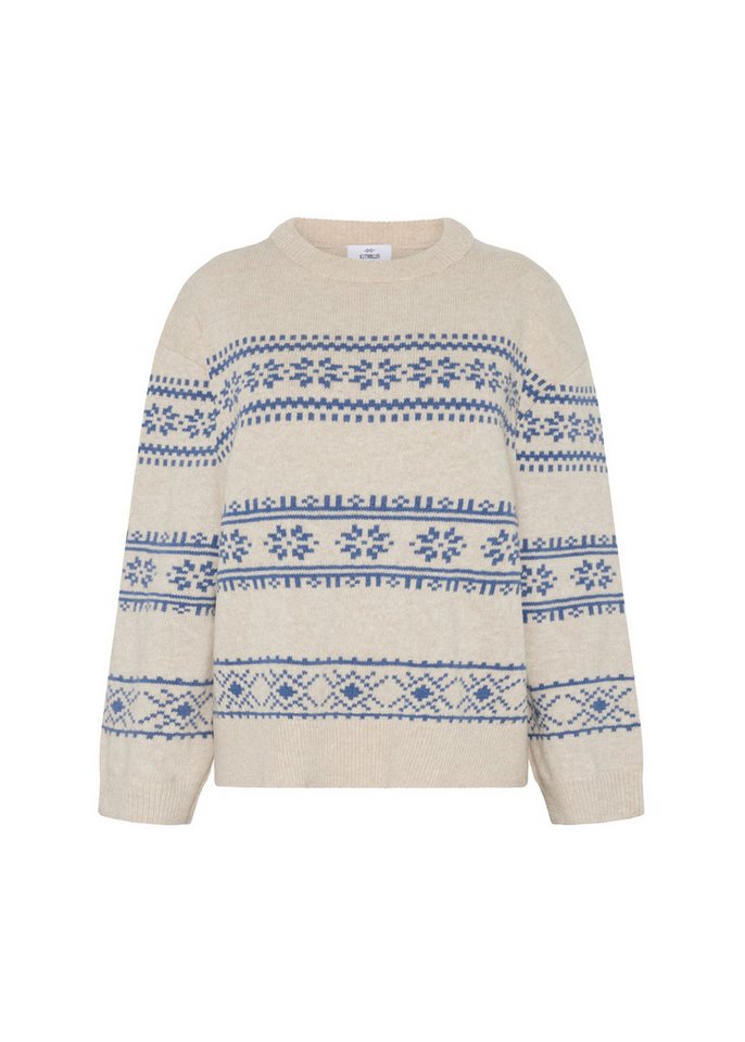 Klitmøller Rundhalspullover Jette knit von Klitmøller