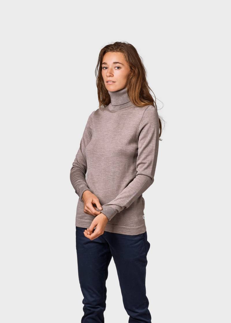 Merinowolle Rollkragen-Pullover Modell: Isabella von Klitmøller