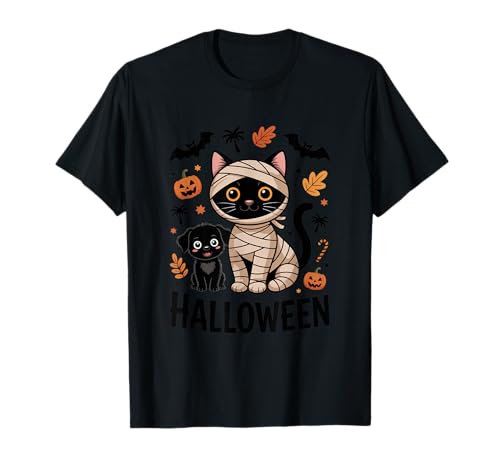 Süße Halloween Katze Mama & Welpe - Gruselig Entzückend T-Shirt Süße Halloween Katze Mama & Welpe - Gruselig Entzückend T-Shirt von Kloom