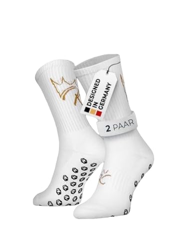 Kloos Fit Grip Socken Fussball - Football Socks - Fußball Socken - Fußballsocken - Grip Socks - Laufsocken - Fussballsocken mit Noppen - hochwertige Sportsocken - Fussball Ausstattung von Kloos Fit