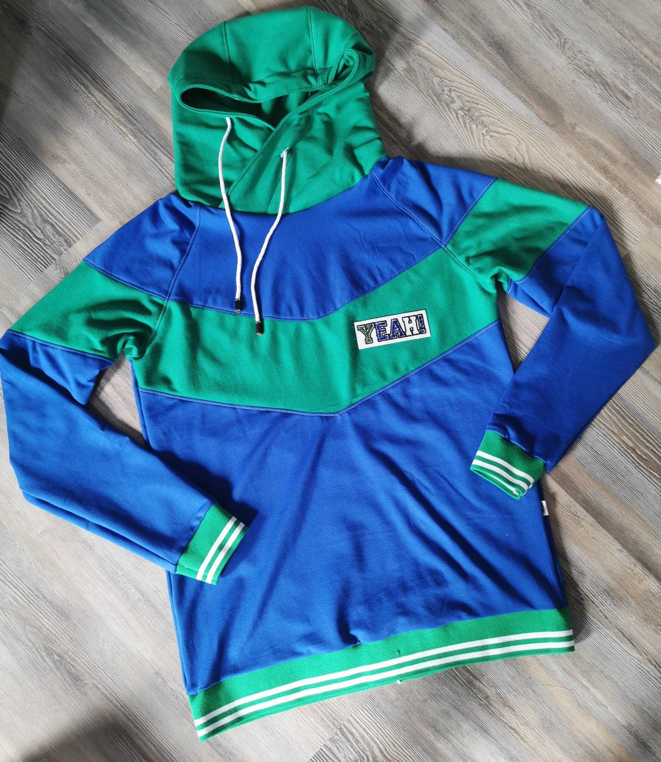 Hoodie Herren Gr. L -Handmade von KlosterNaehKaetzchen