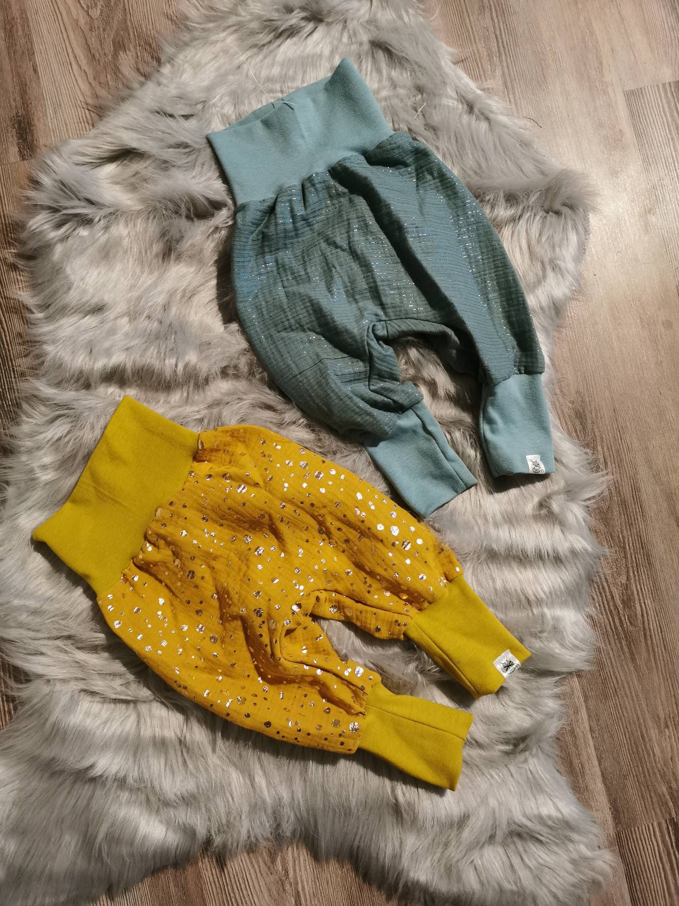 Pumphosen Musselin Gr. 74 -Handmade von KlosterNaehKaetzchen