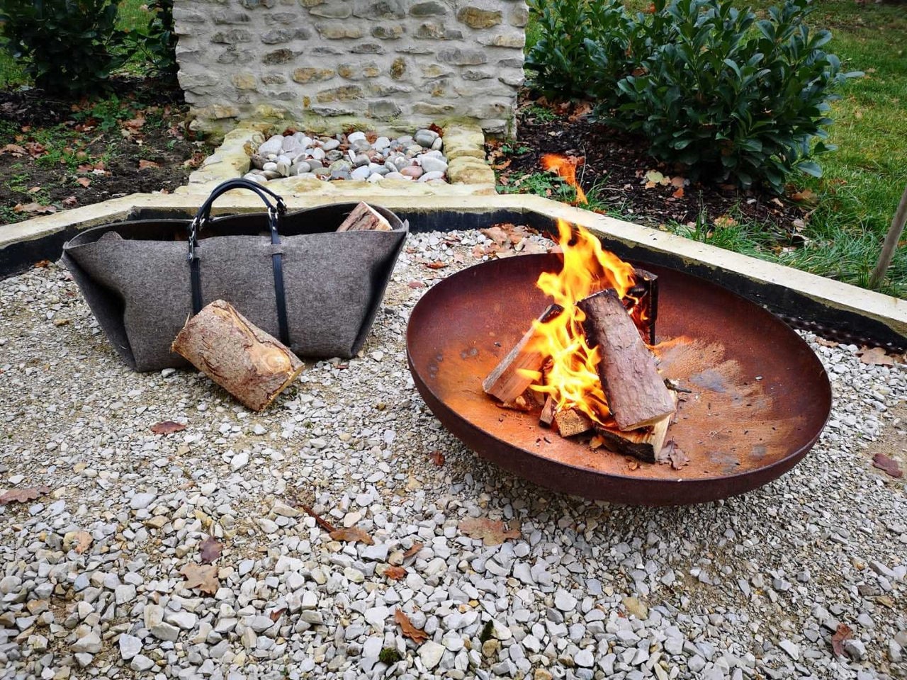 Filztasche Für Brennholz - Holzkerl Gh Filztasche Für Brennholz - Holzkerl Gh von Klostersattlerei