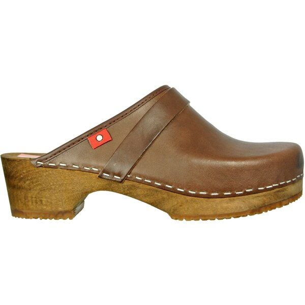 Klox Original Clog - handgemachter Holzclog mit pflanzlich gegerbtem Leder von Klox