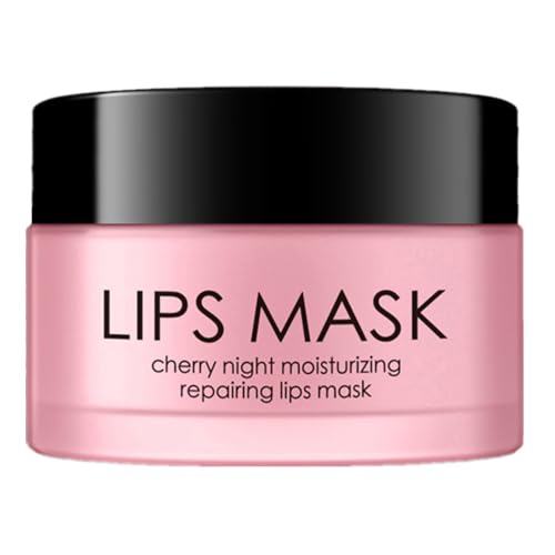 Lip Sleeping Mask, feuchtigkeitsspendende Kirschschlaf-Lippenmaske Lip Film Balm Peeling Lip Scrub Lip Care Beauty Make-up-Zubehör, beste Lösung für rissige und rissige Lippen Lip Sleeping Mask, feuchtigkeitsspendende Kirschschlaf-Lippenmaske Lip Film Balm Peeling Lip Scrub Lip Care Beauty Make-up-Zubehör, beste Lösung für rissige und rissige Lippen von KlsyChry