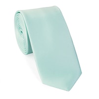 Klünemann Kraw. Microfaser Classic 6,0 cm - hellblau - OG von Klünemann