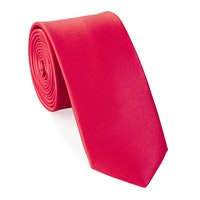 Klünemann Kraw. Microfaser Classic 6,0 cm - rot - OG von Klünemann