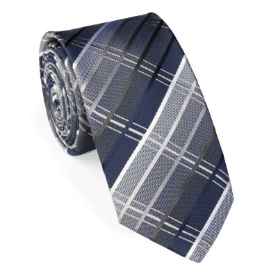 Klünemann Kraw. Seide Topazio 6,0 cm mit Tuch - navy - OG von Klünemann