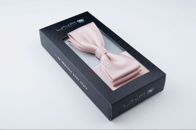 Klünemann Schleife Classic 4,0 cm mit Tuch i. - rose - OG von Klünemann