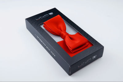 Klünemann Schleife Classic 4,0 cm mit Tuch i. - rot - OG von Klünemann