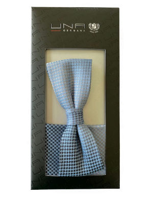 Klünemann Schleife Microfaser Pique 4,0 cm mi - hellblau - OG von Klünemann