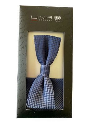 Klünemann Schleife Microfaser Pique 4,0 cm mi - navy - OG von Klünemann